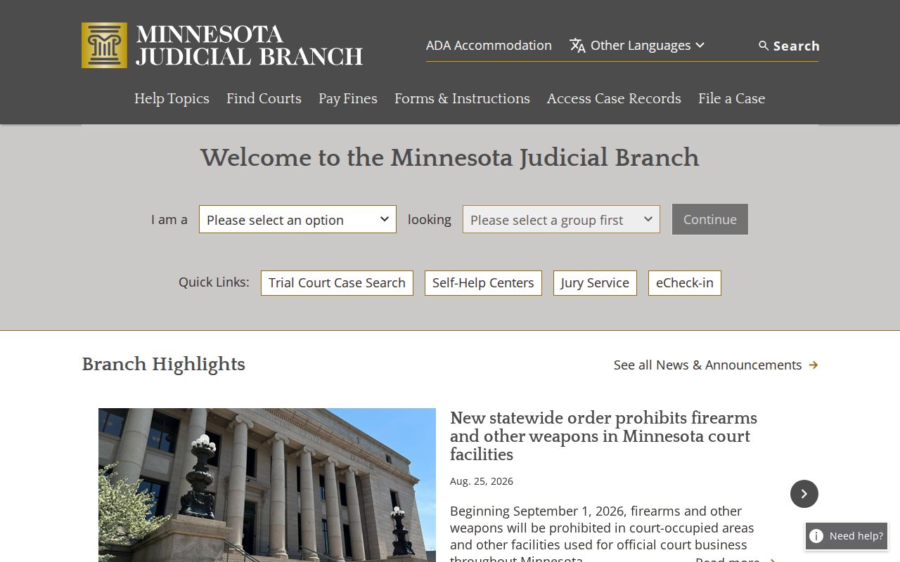 Savage court records Minnesota public-access rules
