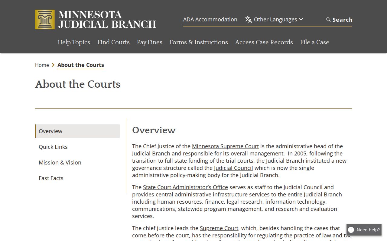 Scott County court docket Minnesota Judicial Branch court overview