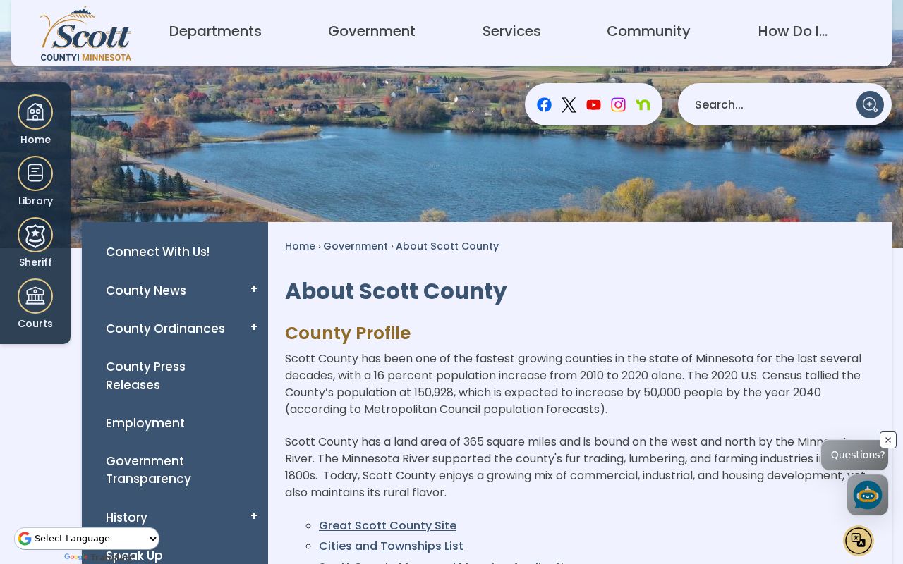 Scott County court docket city and county public records context